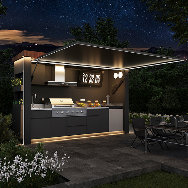 Intelligent Grillschuppen im Freien